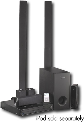 Samsung 10w 5 1 Ch Xm Ready Home Theater System With Upconvert Dvd Player Ht Tz512 Best Buy