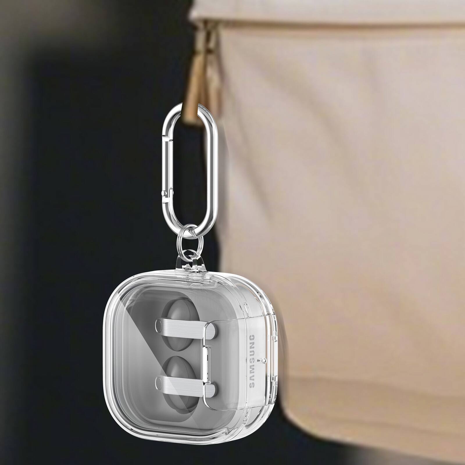 Dteck Clear Case for Samsung Galaxy Buds 4/4Pro with Cleaning Pen