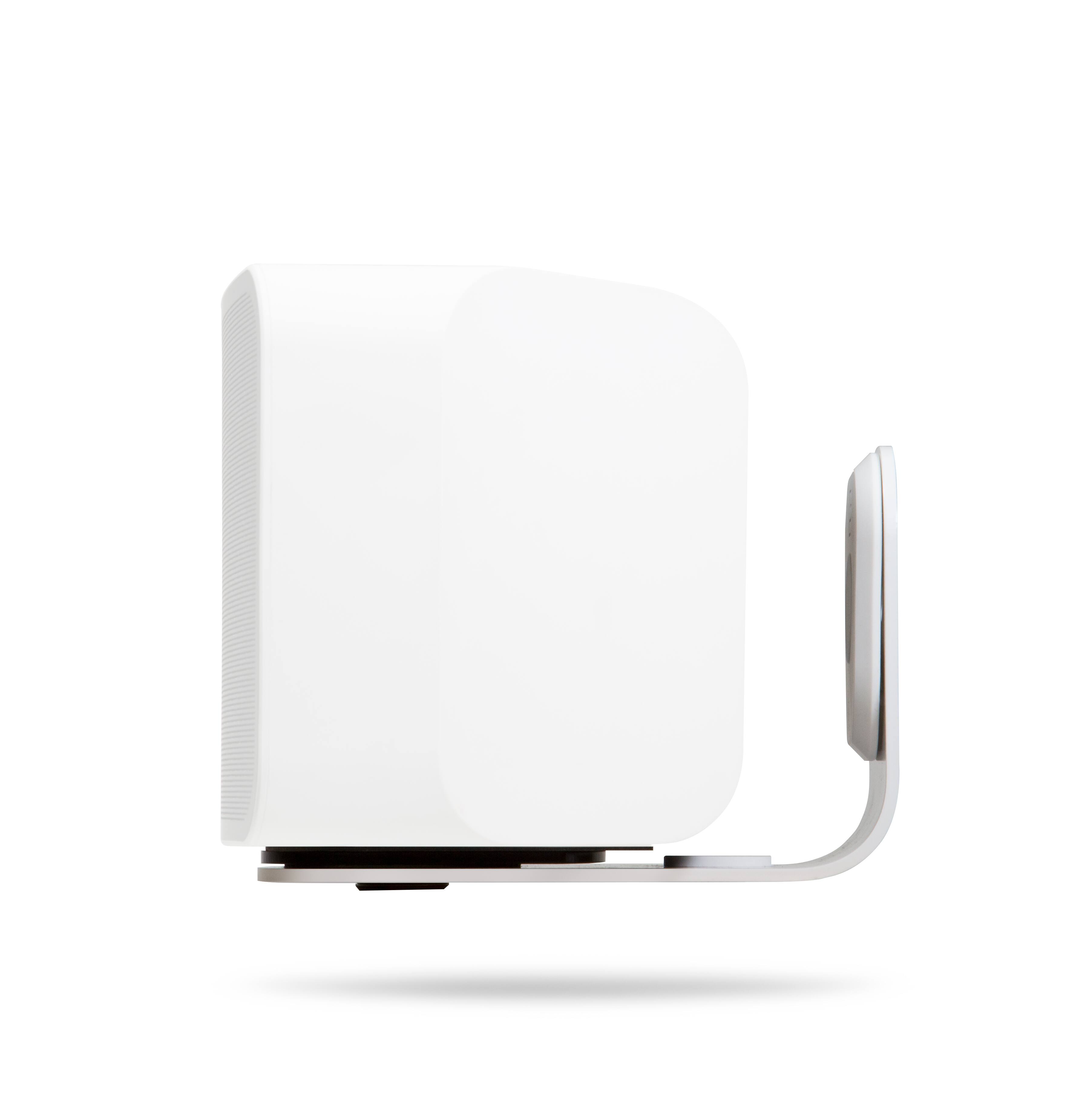Left. Bluesound - Bluesound PULSE WM200 Wall Mount Bracket - White - White.