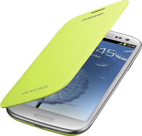 Samsung - Flip-Cover Case for Samsung Galaxy S III Mobile Phones-Angle_Standard 
