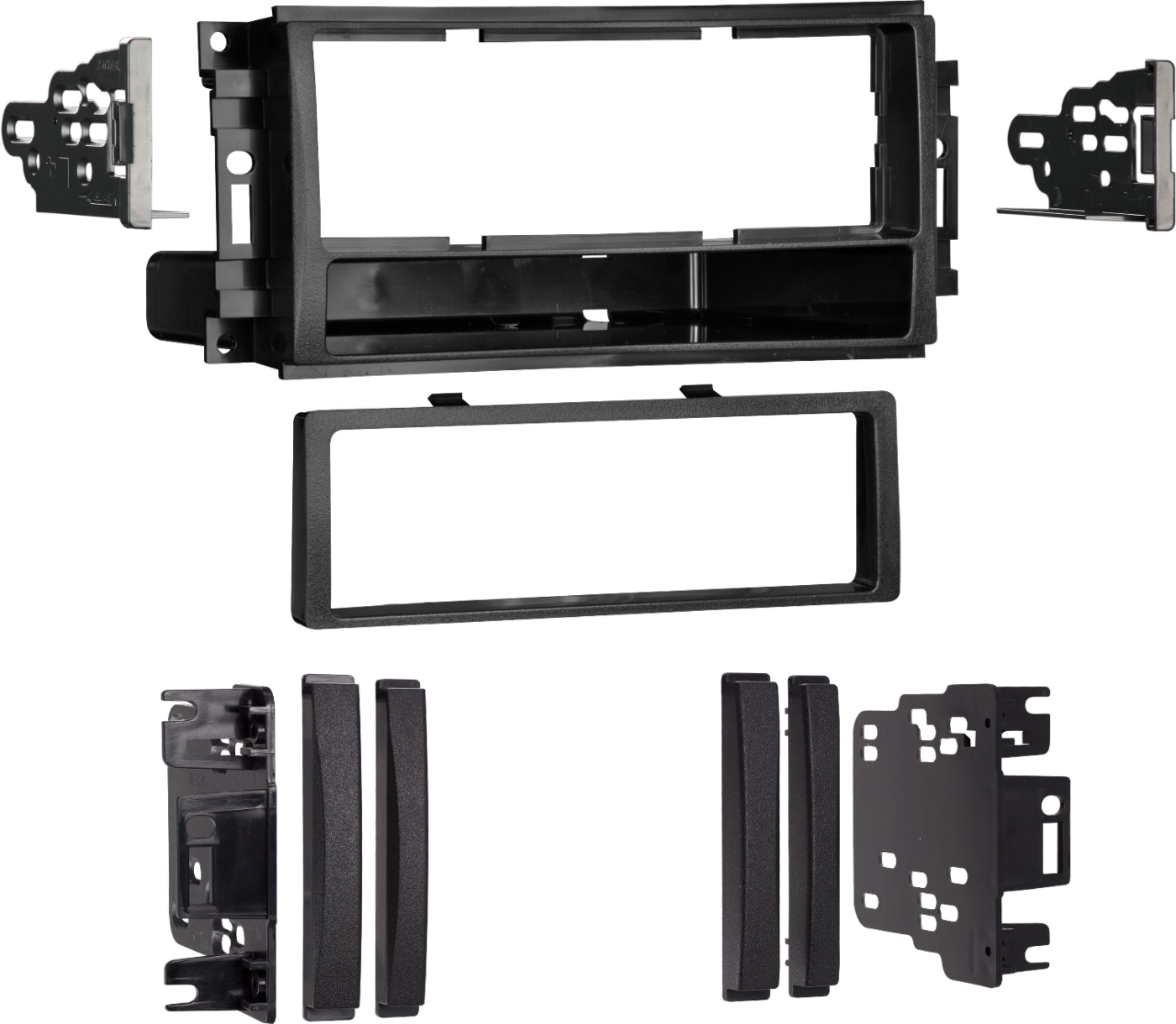 Metra - In-Dash Deck Installation Kit for 2007-2008 Chrysler/Dodge/Jeep Vehicle Models - Black