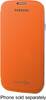 Samsung - Flip-Cover Case for Samsung Galaxy S III Cell Phones - Orange-Front_Standard