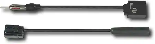 Front. Metra - Antenna Adapter for Select 1999-2011 Volvo S60 V70 XC70 C70 - Black.