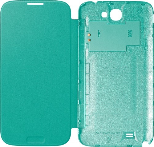 Customer Reviews: Samsung Flip-Cover Case for Samsung Galaxy Note II Cell Phones Mint Green EFC ...