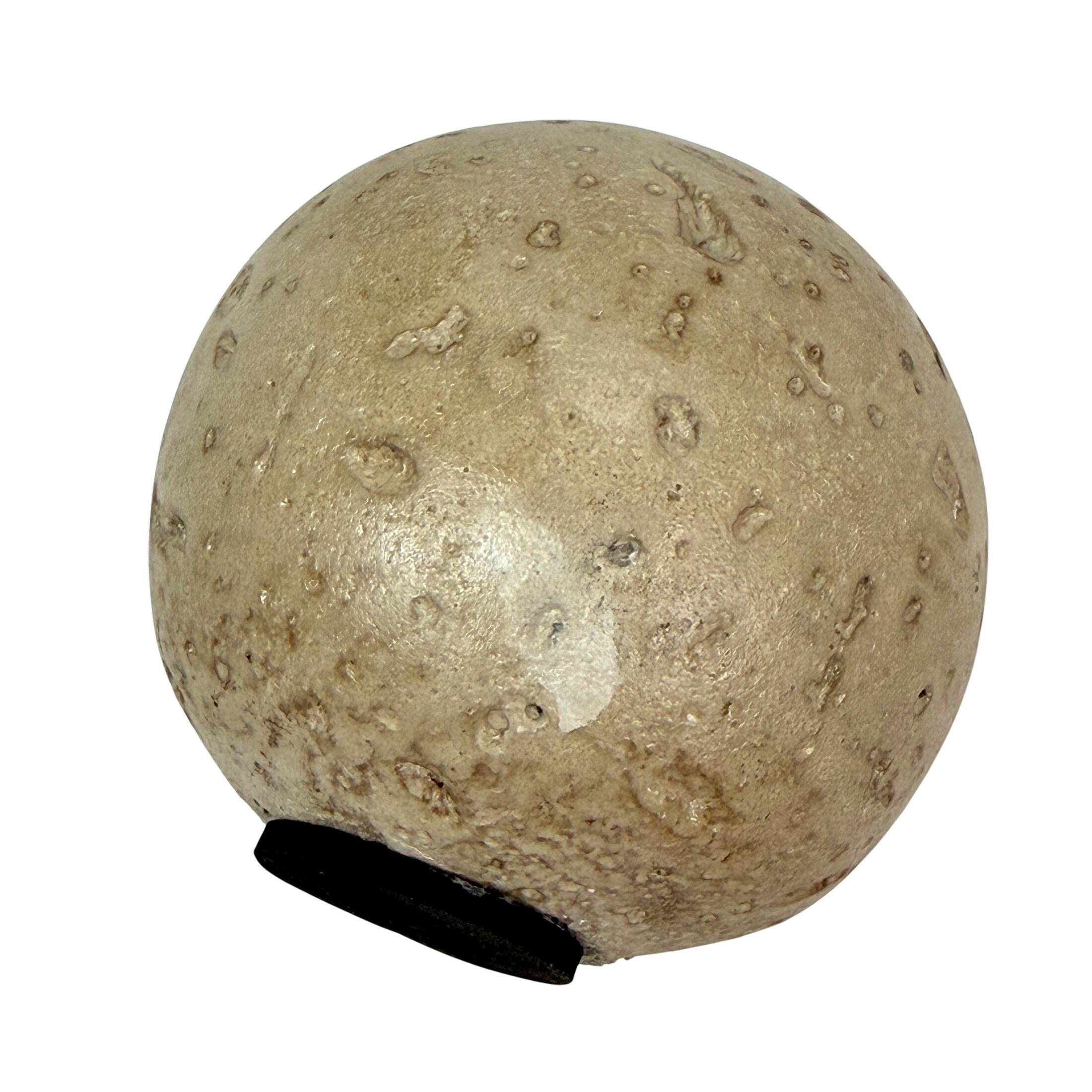 Alt View 2. PD Home & Garden - Set of 12 Beige Cement Decorative Orbs Pitted Spheres 3 Inch Tabletop Accents - Beige.