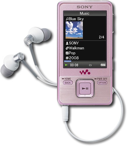 Higgins kobber Bermad Best Buy: Sony Walkman 8GB* Video MP3 Player Pink NWZ-A728PNK