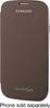 Samsung - Flip-Cover Case for Samsung Galaxy S III Cell Phones - Brown-Front_Standard