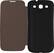 Alt View Standard 3. Samsung - Flip-Cover Case for Samsung Galaxy S III Cell Phones - Brown.