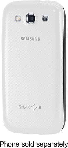  Samsung - Protective Cover Plus Case for Samsung Galaxy S III Cell Phones - White