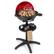 Alt View 18. Costway - Outdoor Electric BBQ Grill 1350W Non-stick 4 Temperature Setting Red - Black.