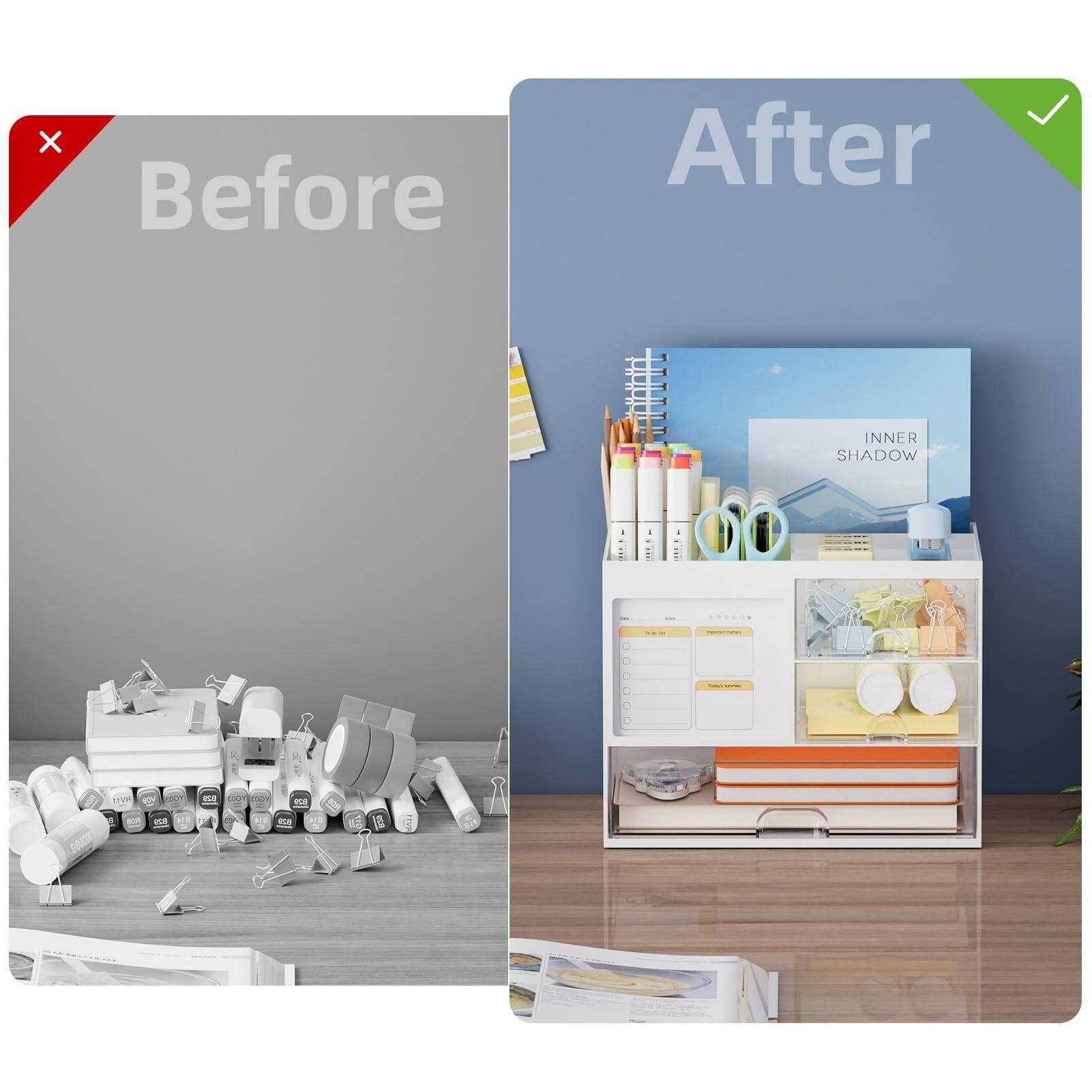 Before After INNER SHADOW