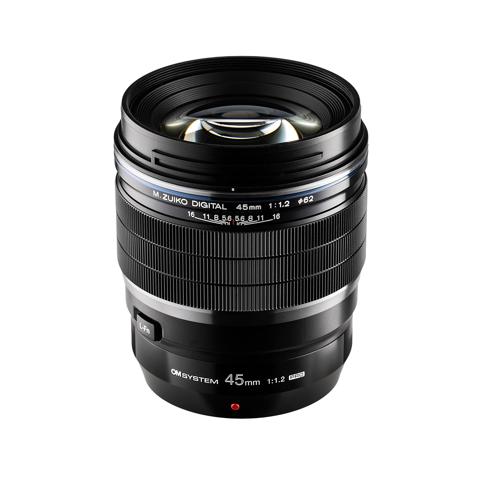 M.ZUIKO DIGITAL 45mm 1:1.2 62  
16 11 8 5.6  
OMSYSTEM 45mm 1:1.2
