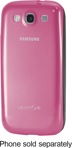  Samsung - Protective Cover Plus Case for Samsung Galaxy S III Cell Phones - Pink