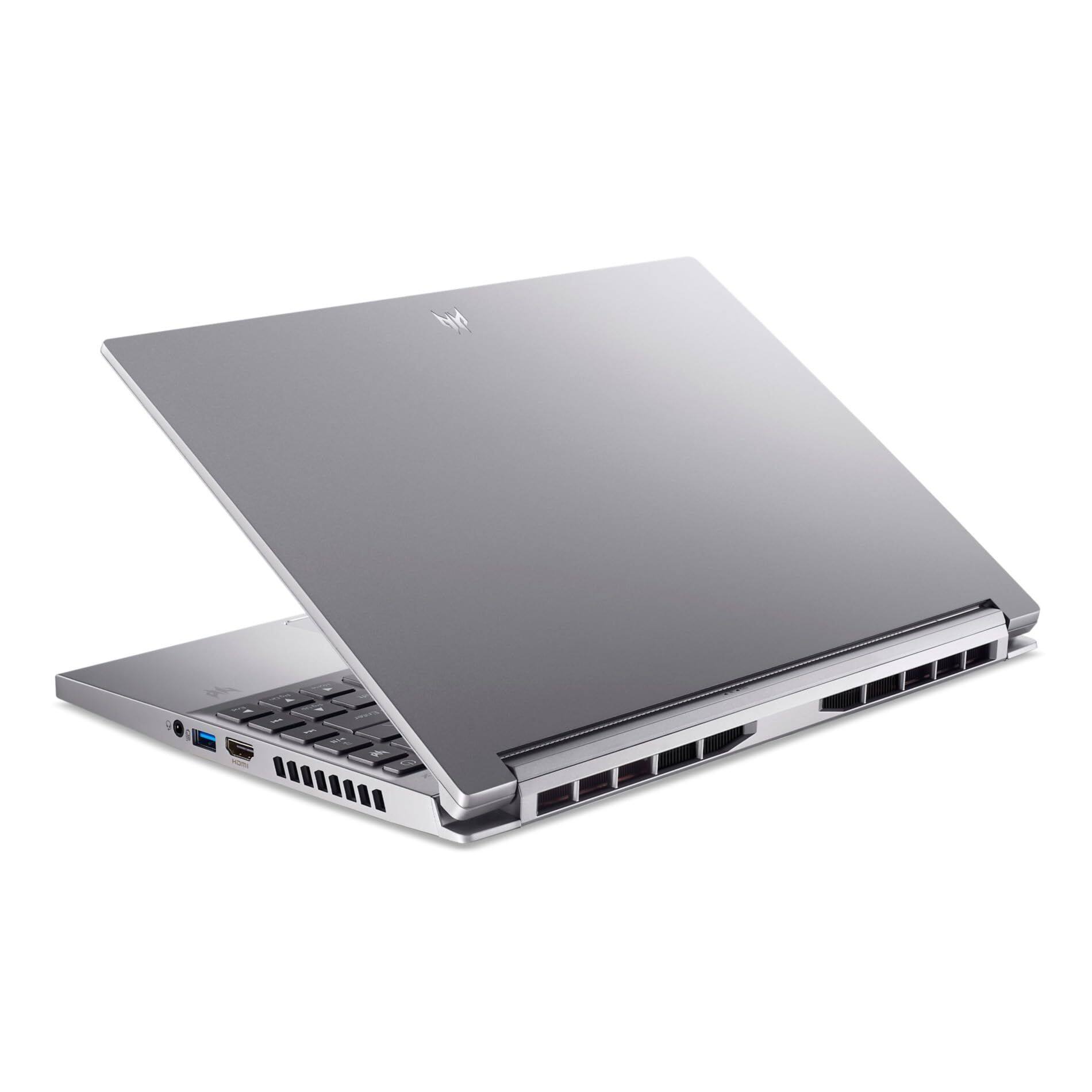 Left. Acer - Predator Triton 14" Laptop Intel Core i7-13700H 2.40GHz 16GB 512GB SSD W11H - Silver.