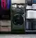 Alt View 17. GE Profile - UltraFast 4.8 Cu. Ft. High-Efficiency Smart Front Load Washer and Electric Dryer Combo with Ventless Heat Pump - Jade Green.