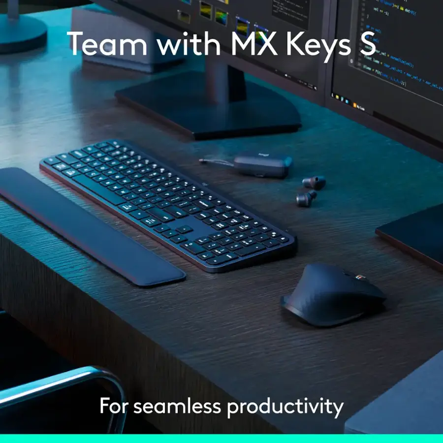 Team with MX Keys S
For seamless productivity