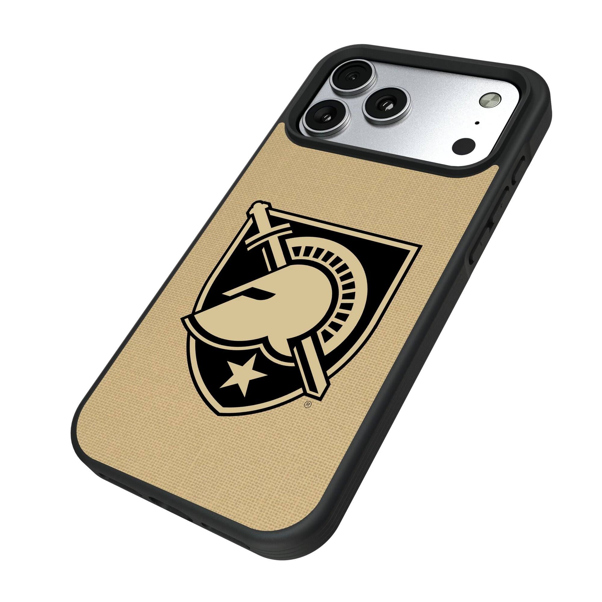 Alt View 1. Keyscaper - Army Black Knights Bump Case with 8.2ft Drop Protection - 14 Pro Max - Multicolor.