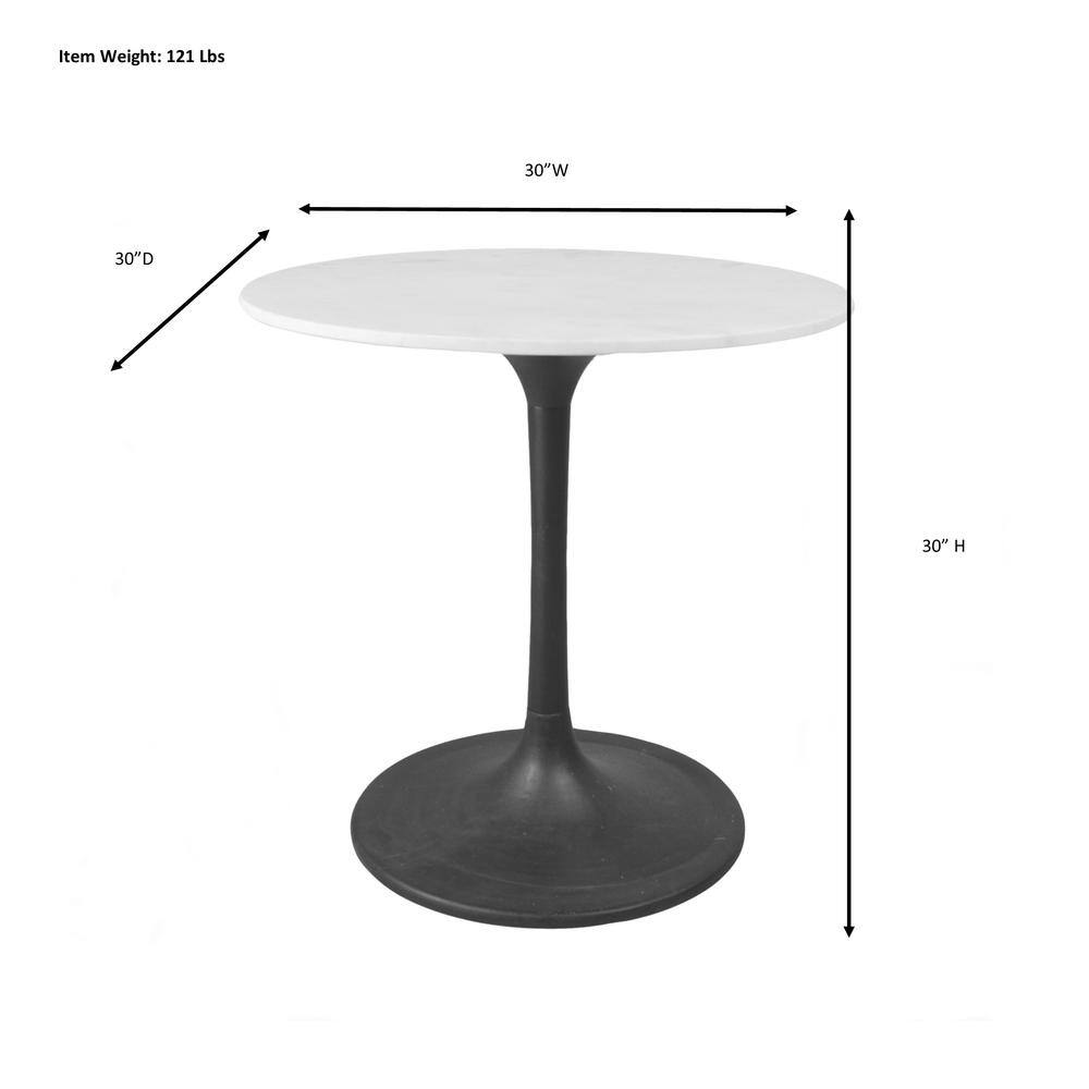 Item Weight: 121 Lbs  
30"W x 30"D x 30"H