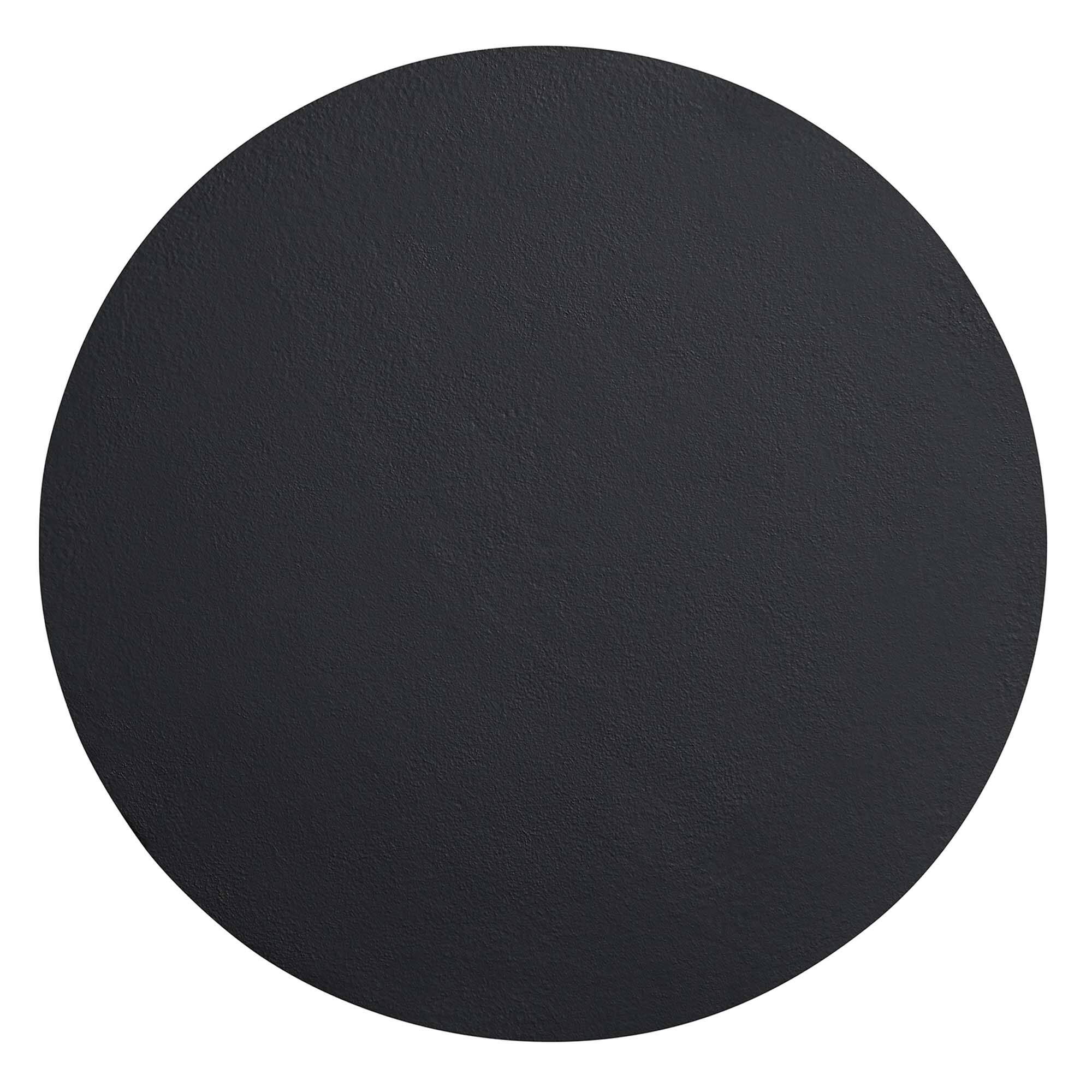 Alt View 4. Modway - Caspian Round Concrete Side Table by Modway - Black.