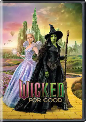 Front. Wicked: For Good - DVD.