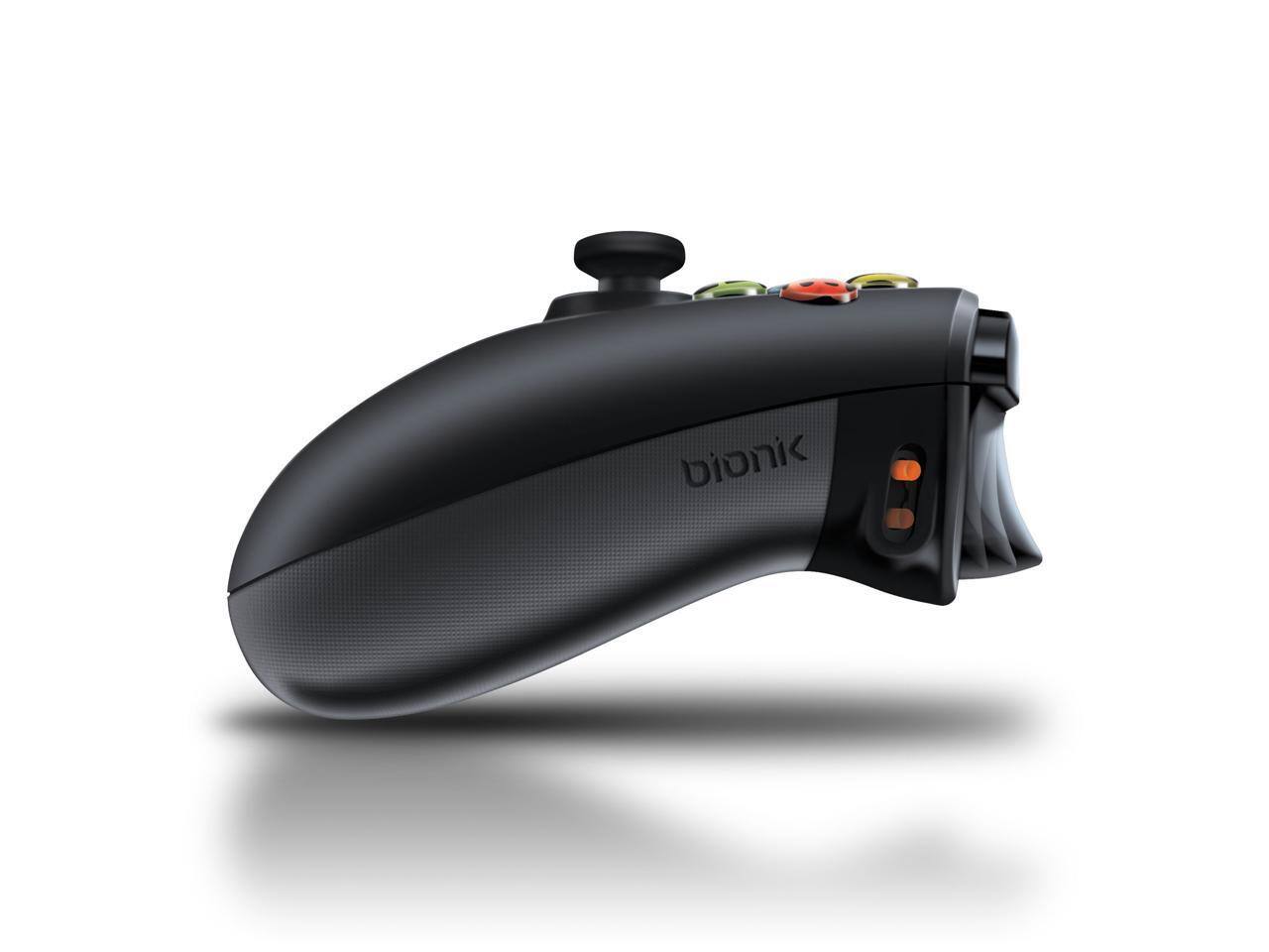 Alt View 1. dreamGEAR - Bionik Quickshot Rubber Grip with Dual Setting Trigger Lock for Xbox One Controller - Multicolor.