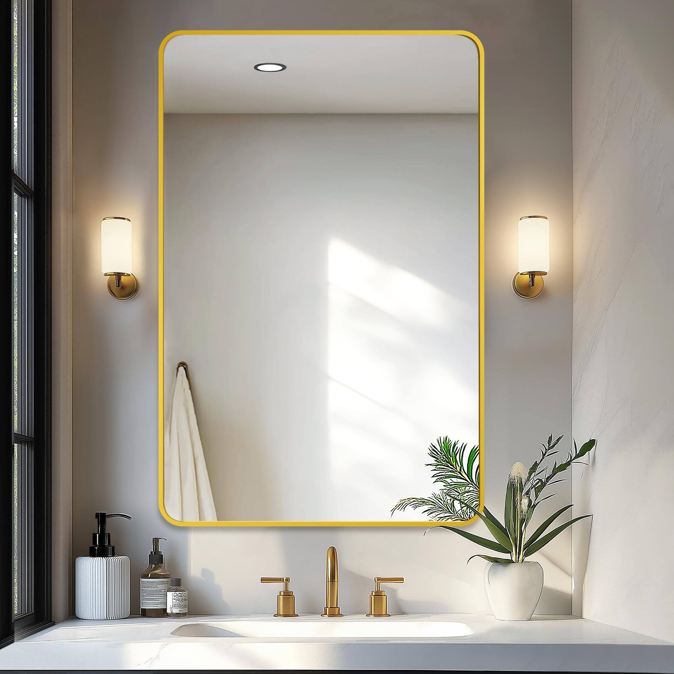 Rect Gold 40"L x 28"W