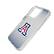 Alt View 1. Keyscaper - Arizona Wildcats Linen Logo iPhone Clear Case - 13 mini - Multicolor.