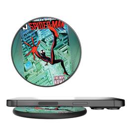 Keyscaper - Marvel Classic Cover 15-Watt Wireless Charger - Miles Morales