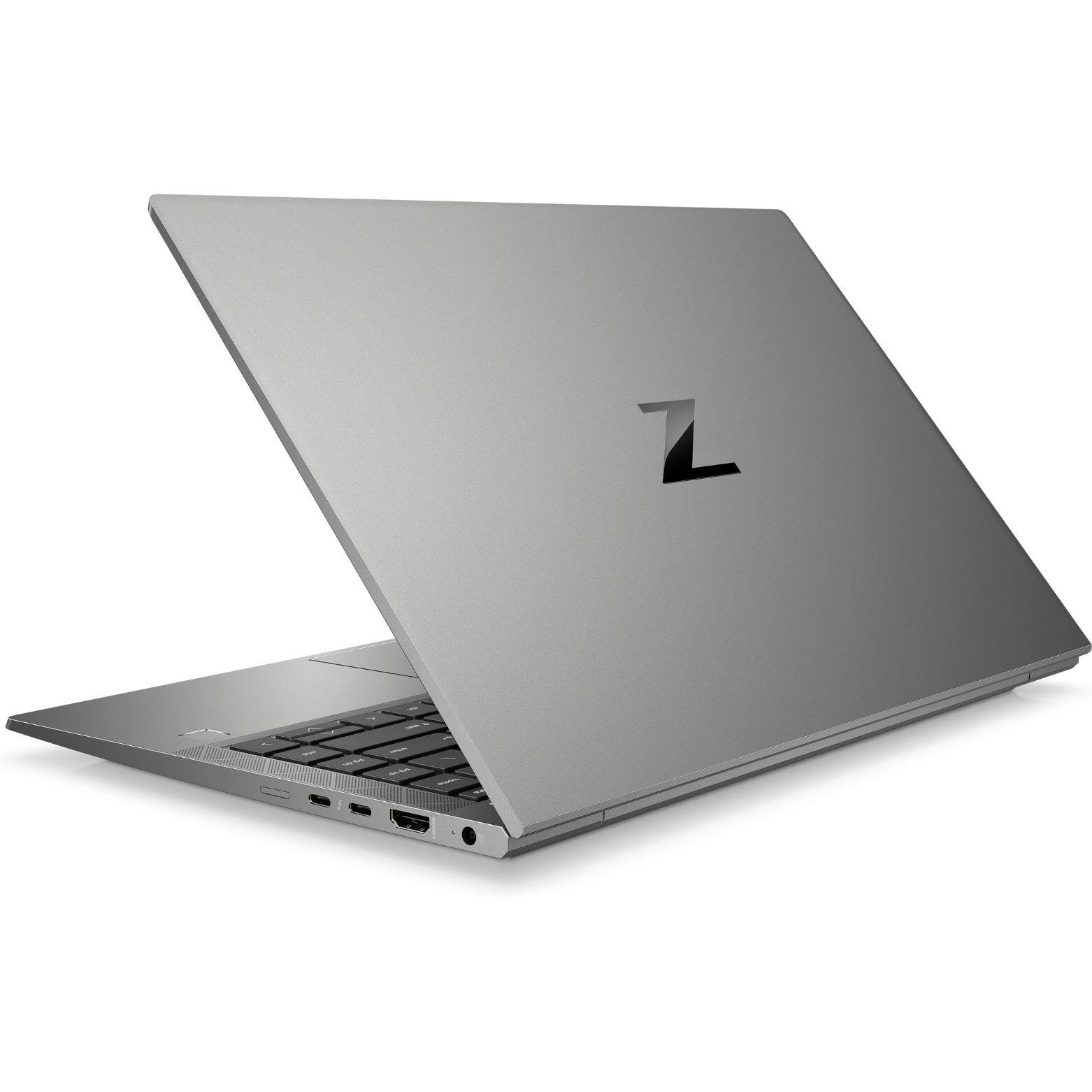 Alt View 3. HP - ZBook Firefly G8 Mobile Workstation 14" FHD Intel i5-1145G7 2.60 GHz 16 GB 256 GB SSD Intel Iris Xe Graphics W11P Laptop - Silver.