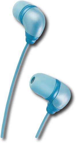  JVC - Marshmallow Stereo Earbud Headphones - Blue
