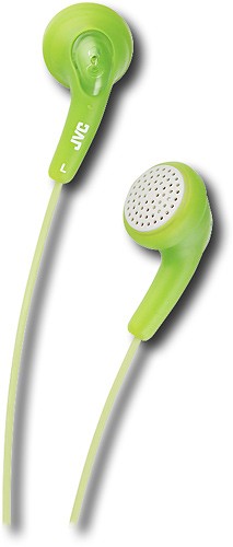  JVC - Gumy Stereo Earbud Headphones - Melon Green