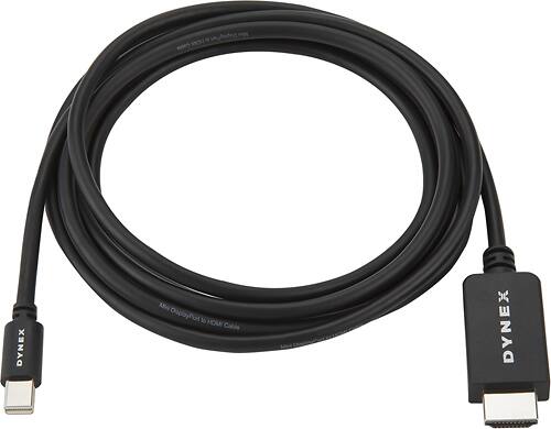 Dynex 6 Mini Displayport To Hdmi Cable Black Dx Pd06512 Best Buy