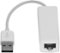 Dynex™ - USB 2.0-to-Ethernet Adapter - White-Front_Standard 