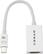 Front. Dynex™ - Mini DisplayPort-to-HDMI Adapter - White.