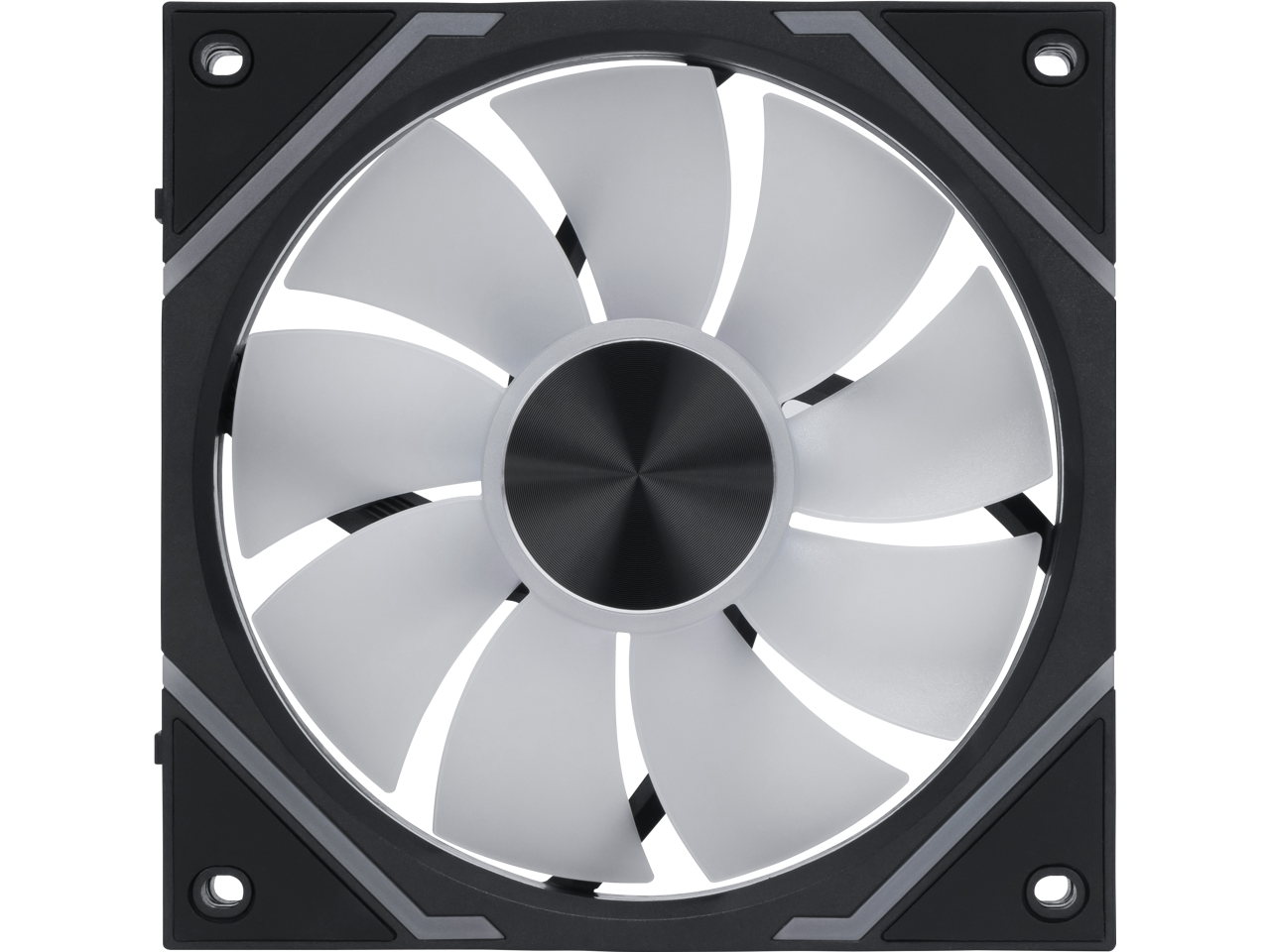 Alt View 4. MSI - MSI MPG EZ120R ARGB 3fan/pack, Magnetic Connection, Mystic Light Sync, Exclusive Fluid Dynamic Bearing Structure - ARGB.
