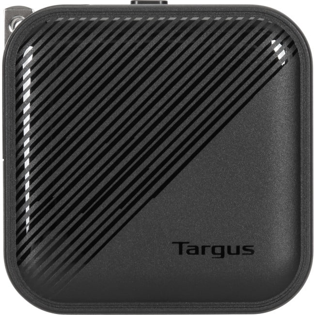 Targus - 65W GaN Wall Charger - 65 W - Europe, Asia, Australia, North America, South America - 120 V AC, 230 V AC Input - Black