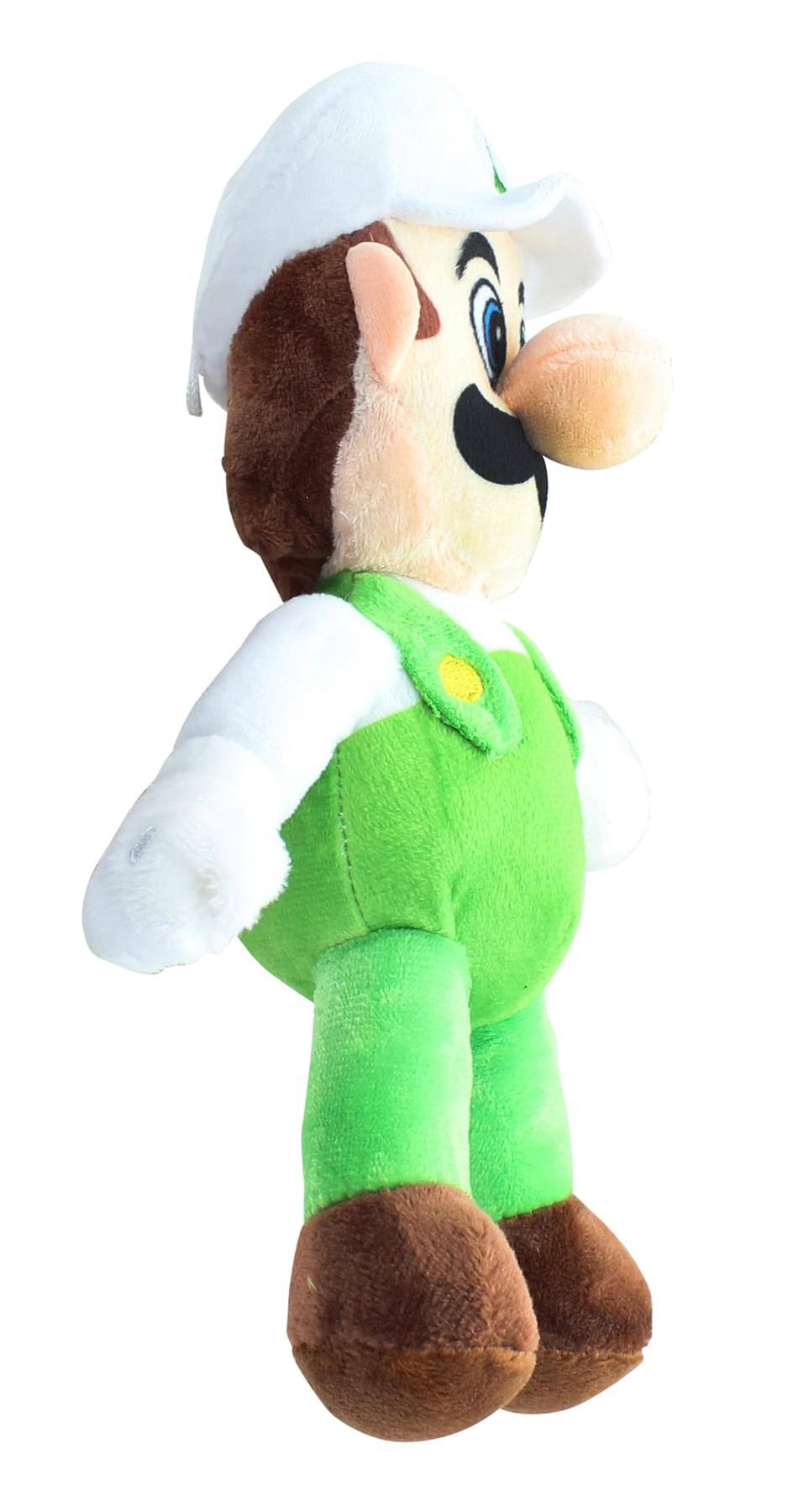 Alt View 1. Chucks Toys - Super Mario 8.5 Inch Character Plush | Fire Luigi - Green.