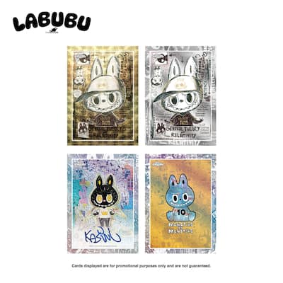 2025 Topps Labubu Chrome Monsters 10th Anniversary | 5 Cards 2025 Topps Labubu Chrome Monsters 10th Anniversary | 5 Cards