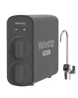 Waterdrop - G5P700-Pro Reverse Osmosis System, NSF/ANSI 58 & 372 Certified - Black