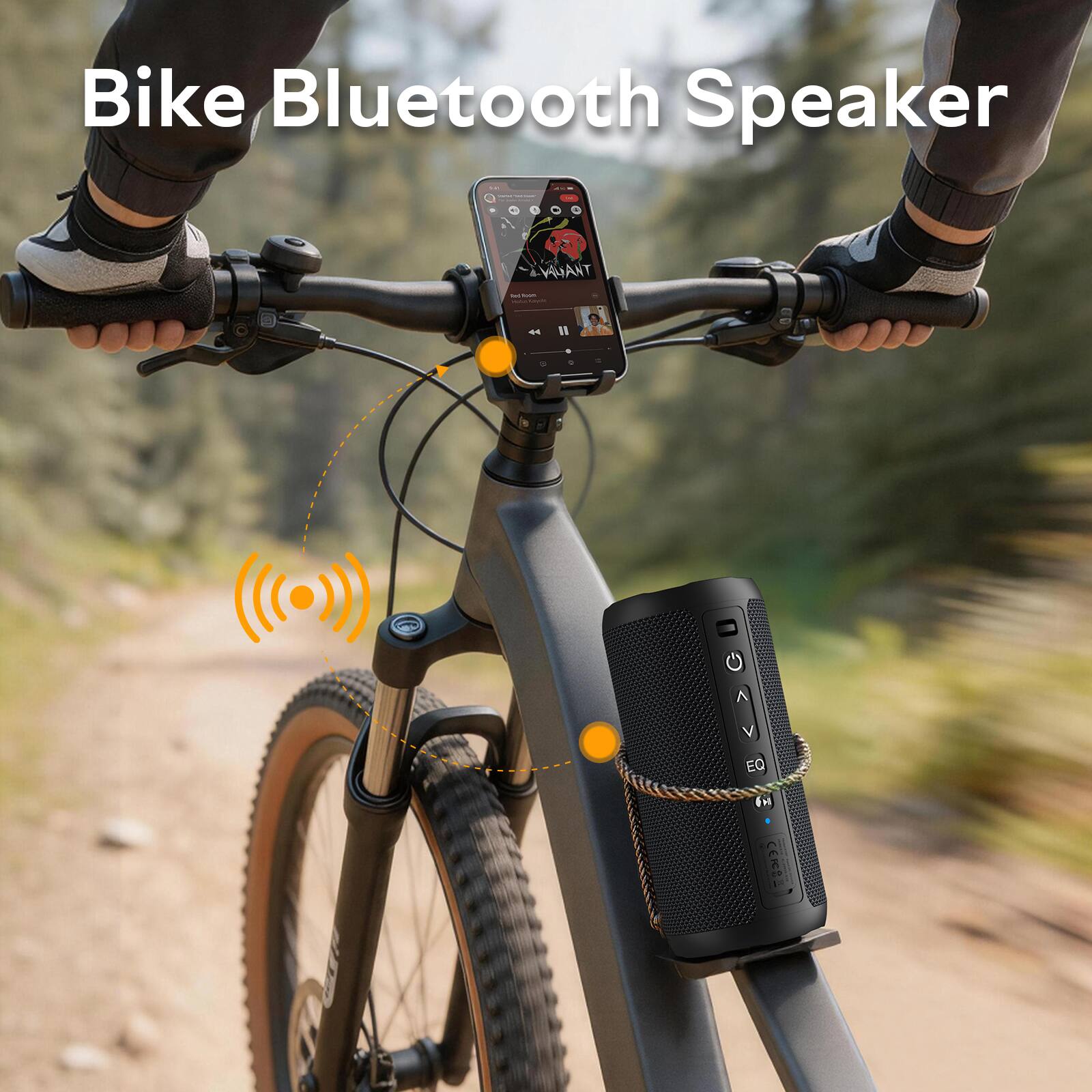 Bike Bluetooth Speaker - VAUANT - 11 A V EQ 6 CN