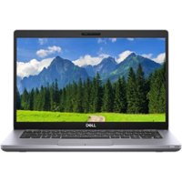 Dell - 5410 14" Refurbished Laptop - Intel 10th Gen Core i5 with 16GB Memory - Intel UHD Graphics - 256GB SSD - Black - Front_Zoom