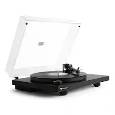 Angle. Victrola - Premiere T1 Turntable - Espresso.