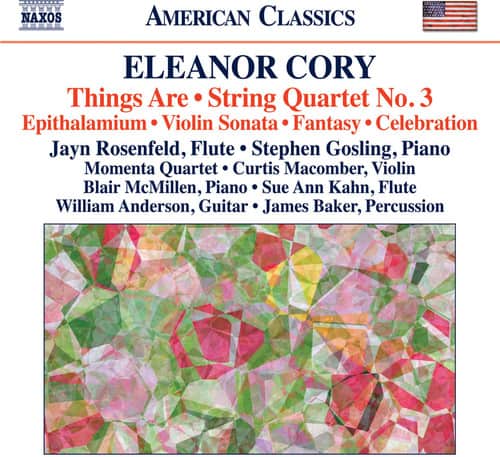 Cory / Rosenfeld / Momenta Quartet - Things Are - String Quartet No. 3 - Epithalamium  - COMPACT DISCS