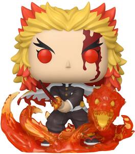Funko - POP! Premium: Demon Slayer - Rengoku (9th form) - Collectibles - Multicolor