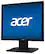 Front. Acer - 19" LED Monitor - Black.