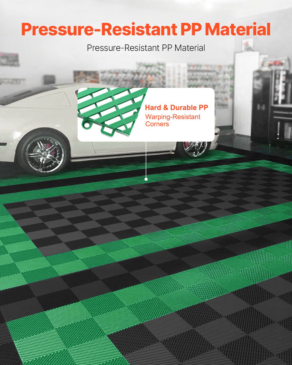 Pressure-Resistant PP Material, Hard & Durable PP, Warping-Resistant Corners