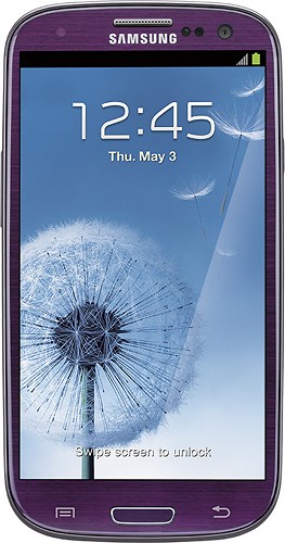  Samsung - Galaxy S III with 16GB Cell Phone - Purple (Sprint)