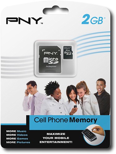  PNY - 2GB microSD Memory Card