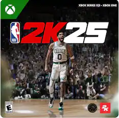 NBA 2K25 is the latest game in the NBA 2K series, and it features the Boston Celtics. The game is rated E for Everyone by the ESRB and is available on Xbox One.