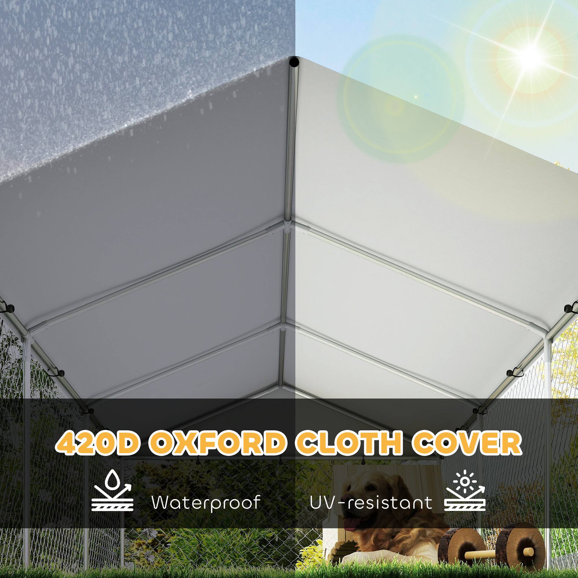 420D OXFORD CLOTH COVER

Waterproof  
UV-resistant